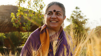 An evening with Vandana Shiva (in het Engels)  