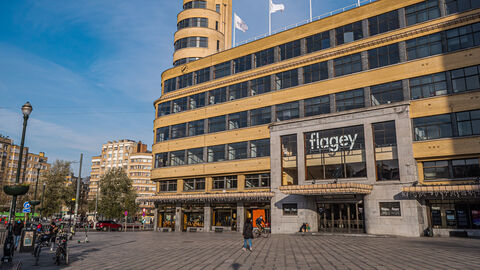 het Flageygebouw - Pakketboot & geluidsfabriek