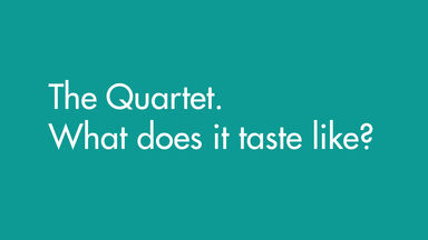 Hoe smaakt een kwartet ?