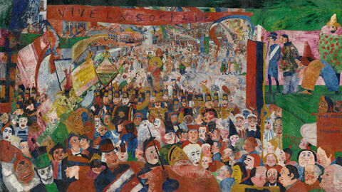 James Ensor, rebel in burgerpak!