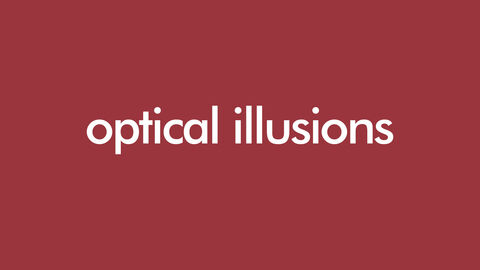 Optische illusies